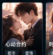黄果短剧app《心动合约》都市爱情短剧海报